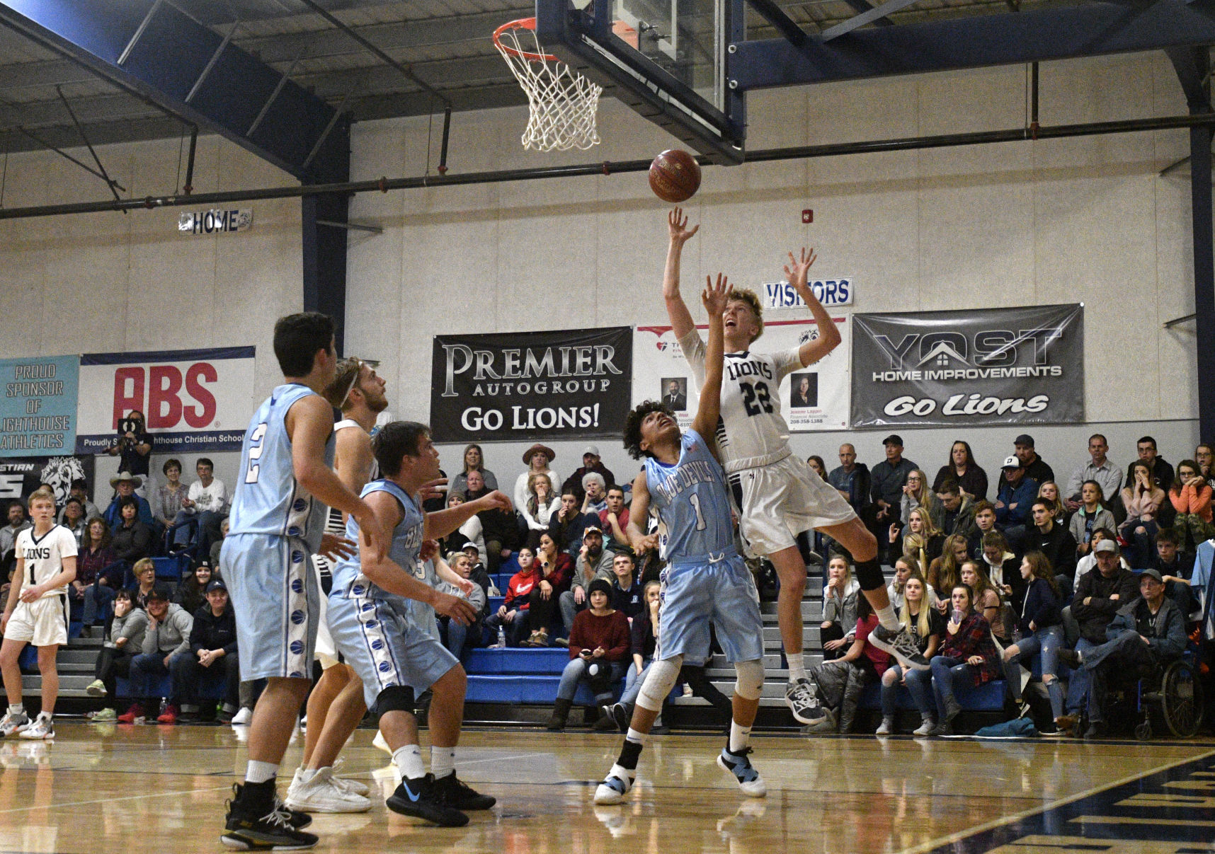 Boys Basketball - Dietrich vs. LHC